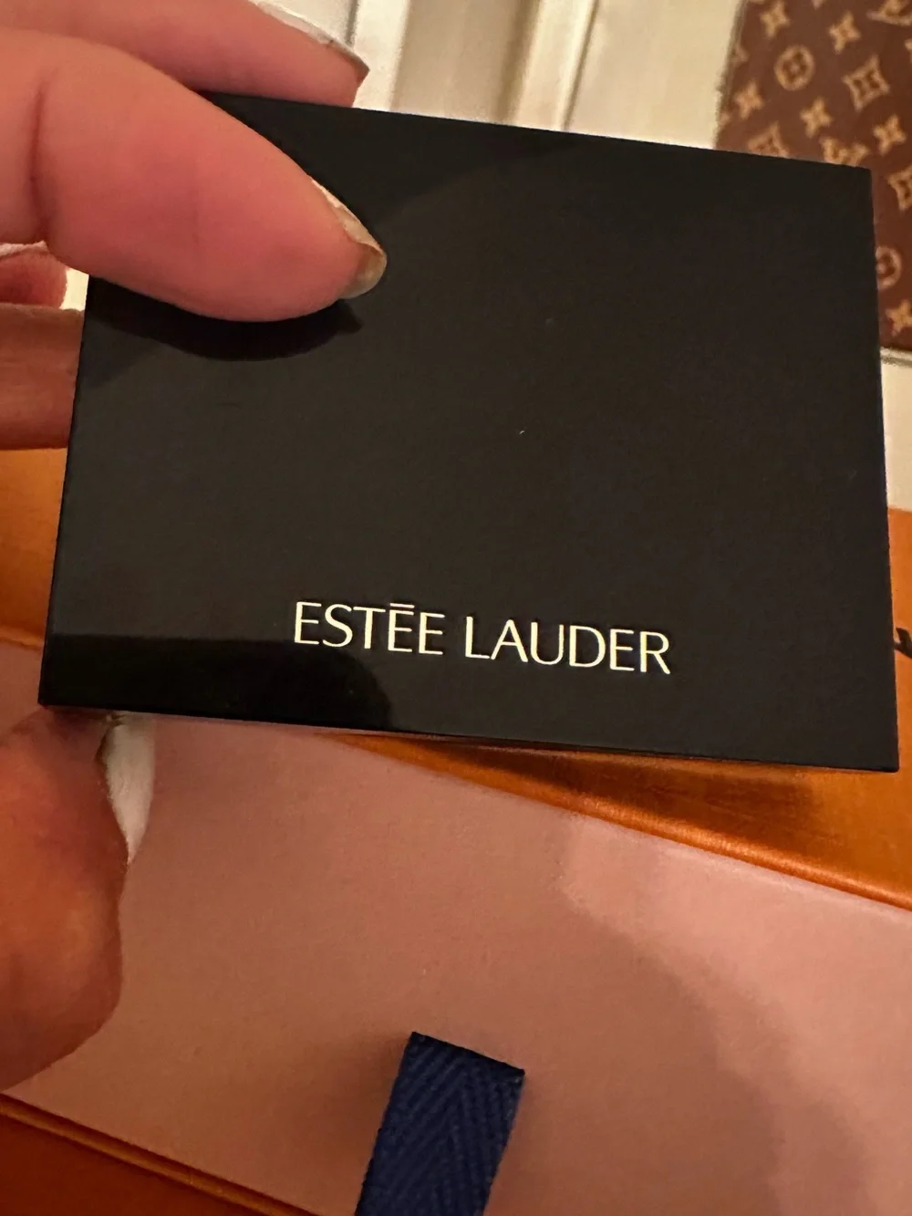 Ester Lauder Bronzer Blush Compact in Warm Tan - size 3x2